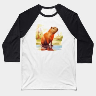 I Love Capybaras Baseball T-Shirt